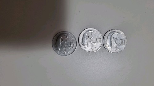 5lire con delfino anno - 5lire,