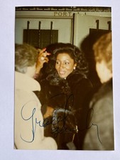 Autografo GRACE BUMBRY (†2023)-Mezzo-Soprano USA-Cantante d'Opera-foto originale firmata