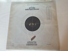ALBERTO CAMERINI GELATO METROPOLITANO 1977 VG/VG+ VINILE LP 33 GIRI