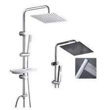 ✅ Colonna Doccia Gruppo doccia vasca kit completo Cromata