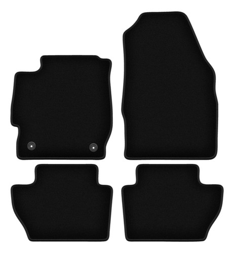 Tappetini base velluto nero - in,