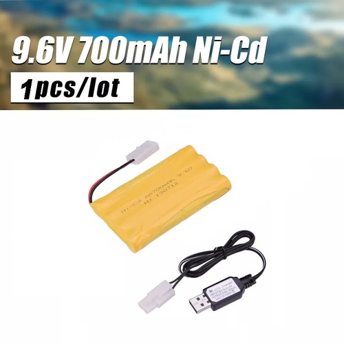 Batteria 9 6v - aa, 700mah