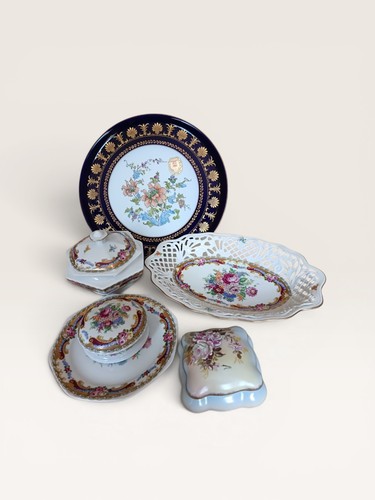 Lotto porcellane limoges depos - lotto,