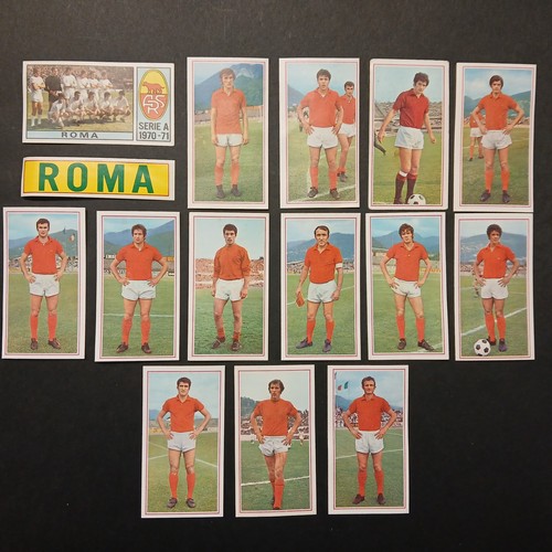 Roma calciatori panini - calciatori, 1970