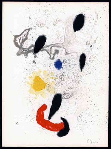 Firmata mano joan miro - a,