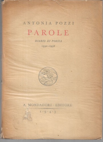 Pozzi antonia parole - parole, di