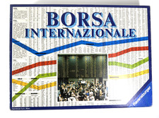 BORSA INTERNAZIONALE GIOCO IN SCATOLA RAVENSBURGER 1991 VINTAGE COMPLETO