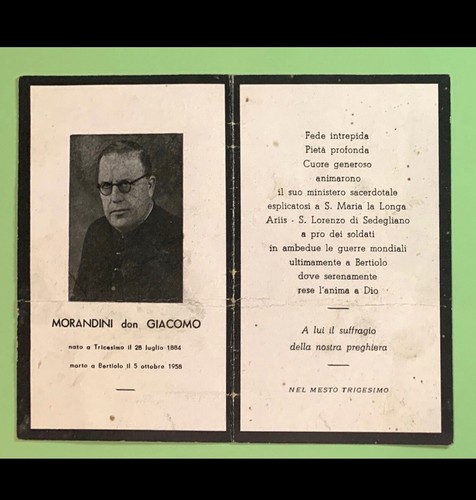 Santino don giacomo - giacomo, morandini