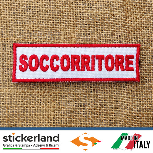 Toppa patch croce rossa - patch,