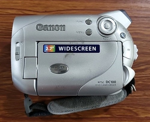 Videocamera dvd canon dc100 - videocamera,