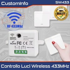 Interruttore Wireless 433MHz