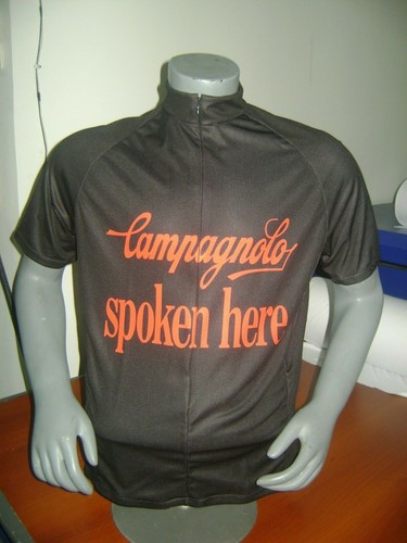 Maglia bici italia nera campy - italia,