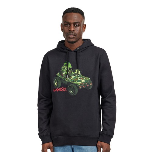 Gorillaz felpa con cappuccio - -,