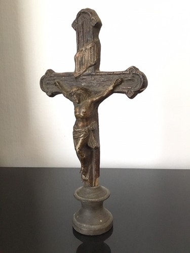 Cristo legno dorato xviii - dorato,