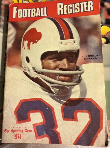 Nfl football register 1974 - register,