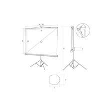 SCHERMO VIDEOPROIEZIONE Orion