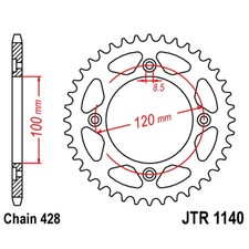CORONA MOTO JT JTR1140.56 428
