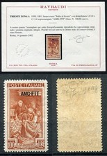 TRIESTE A 1950 ITALIA AL