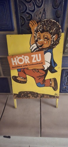 Mecki hör werbung kiosk - -, zu