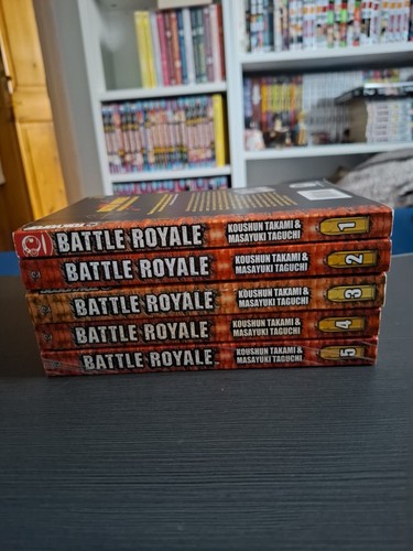 Battle royale manga set - battle,