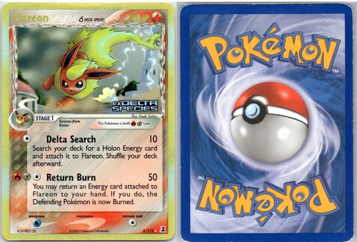 Flareon 113 rare delta - rare,