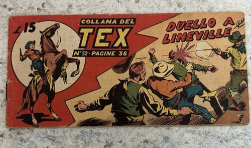 Tex striscia prima serie - serie, 52