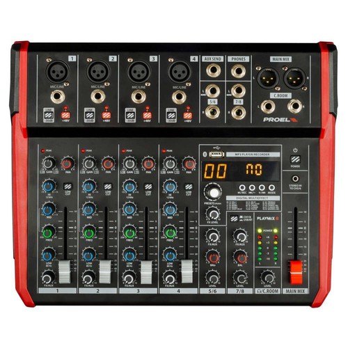 Proel playmix8 mixer canali - playmix8,