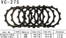 Set frizione per YAMAHA XT550