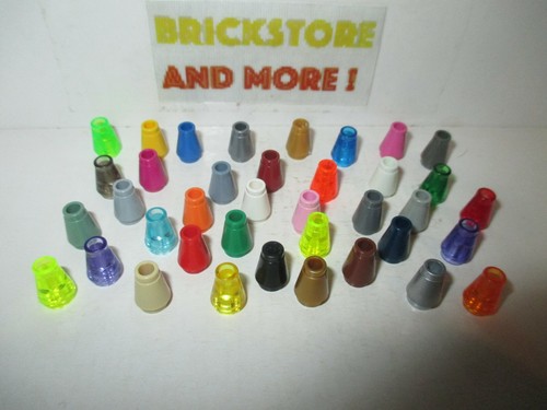 Lego brick brique round cone - brique,