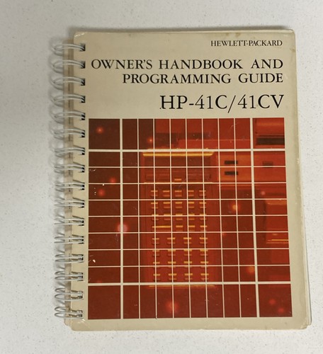 Manuale per calcolatrice - manuale, cv