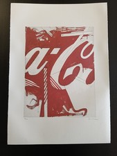 MARIO SCHIFANO Numbered Litho