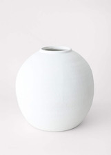 Elegante vaso Konos in cemento