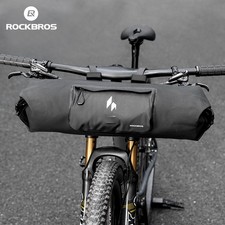ROCKBROS Borsa Manubrio Bici Impermeabile Tubo Anteriore Borsa MTB Bici da Strada 8L