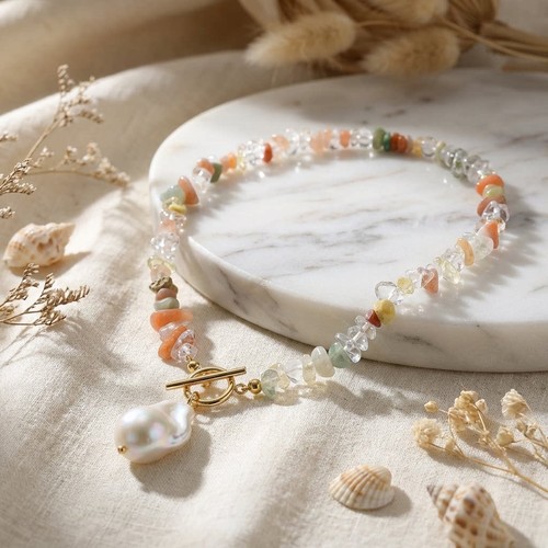 Collana pietre naturali - di,