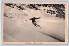 Cartolina Svizzera Sci Sprung