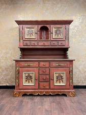 Credenza Voglauer con scomparto segreto rosa antico anno 1800 mobile buffet antico casa di campagna