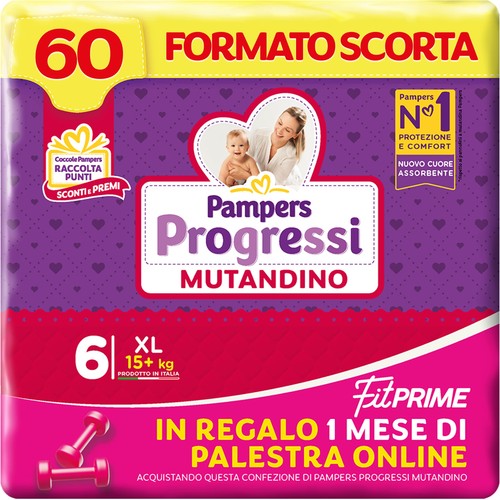 Pampers progressi mutandino - progressi, &