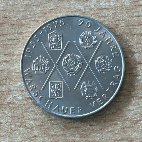 Moneta commemorativa ddr - ddr, 10