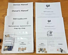 Pioneer SG-9 ricostruzione restauro recap service kit riparazione condensatore