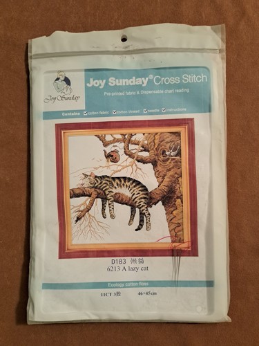 Kit punto croce gatto - croce, un