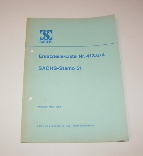 Catalogo ricambi sachs stamo - catalogo,