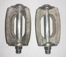 Coppia pedali bici uomo sport marcati UNION Bianchi Legnano Maino