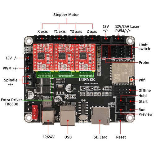 Controller scheda madre - grbl, 3