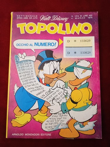 Walt disney topolino 1214 - walt,