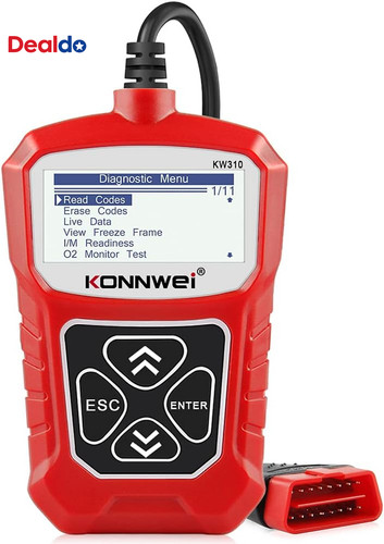 Kw310 obd2 scanner completo - kw310,