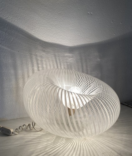 Lampada tavolo design lino - lampada,