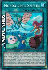 MONDO DEGLI SPIRITI • (World Of Spirits) • Super R • ALIN IT055 • 1Ed • Yugioh!