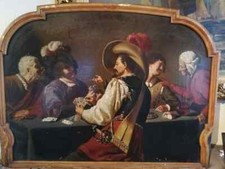 Dipinti antichi 800 oil painting on Canvas fiamminghi vittoriano quadri