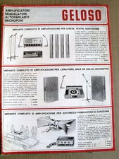 Catalogo Geloso 1967