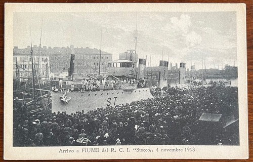 Cartolina epoca fiume - cartolina, epoca-fiume